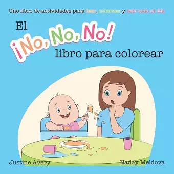 El ¡No No No! libro para colorear cover