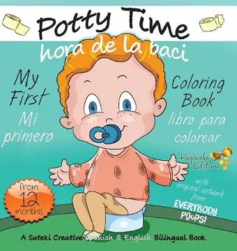 My First Potty Time Coloring Book / Mi primero hora de la baci libro para colorear cover