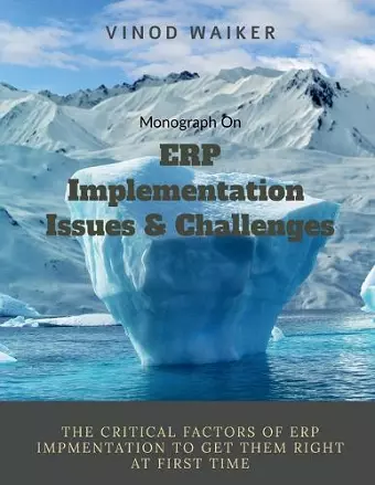 ERP implementation Issues and Challenges cover