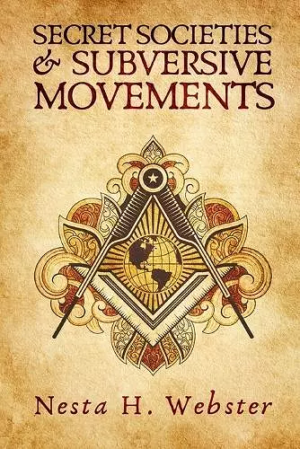 Secret Societies And Subversive Movement cover