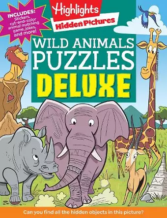 Wild Animals Puzzles Deluxe cover