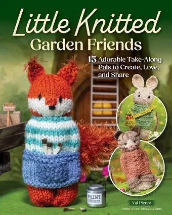 Little Knitted Garden Friends cover