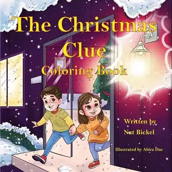 The Christmas Clue Coloring Book cover