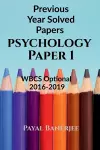 Previous Years Solved Papers-Psychology Paper 1 cover