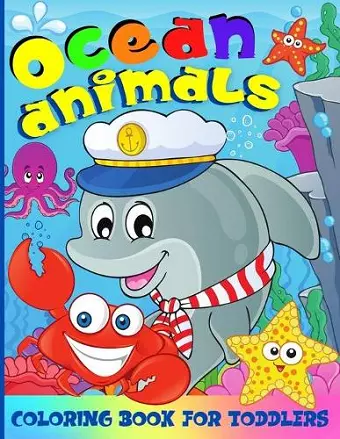 Ocean Coloring Book For Kids cover