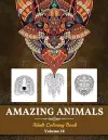 Amazing Animals Grown-ups Coloring Book cover