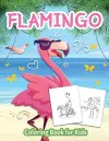 Flamingo Coloring Book for Kids cover