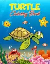 Turtle Coloring Book cover