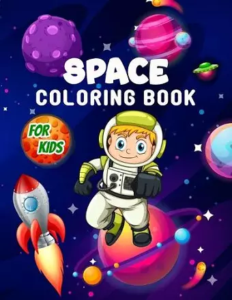 Space Coloring Book for Kids cover