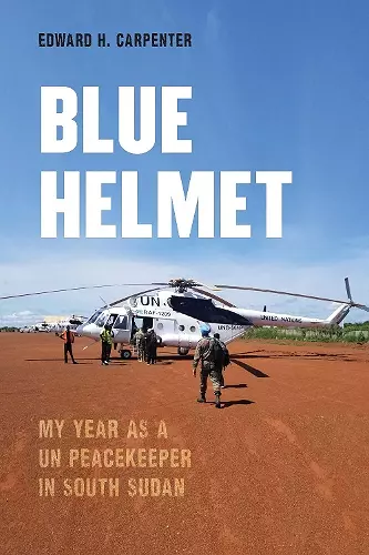 Blue Helmet cover