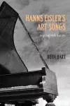 Hanns Eisler's Art Songs cover