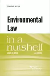Environmental Law in a Nutshell cover