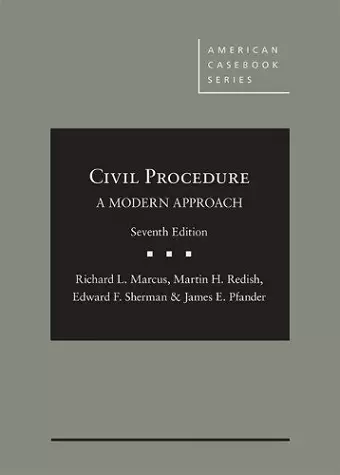 Civil Procedure, A Modern Approach cover