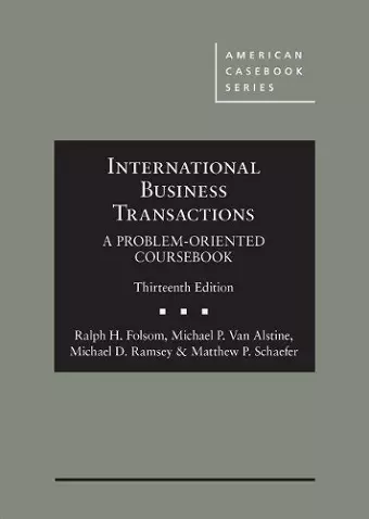 International Business Transactions cover