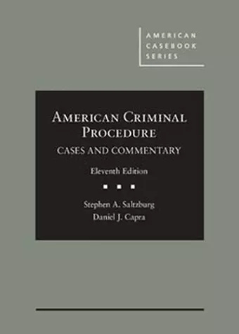 American Criminal Procedure cover