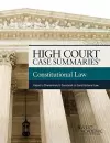 High Court Case Summaries on Constitutional Law (Keyed to Chemerinsky) cover