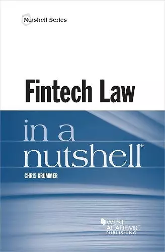 Fintech Law in a Nutshell cover