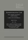 Administrative Law, The American Public Law System, Cases and Materials cover