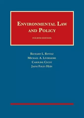 Environmental Law and Policy cover