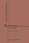 Code of Federal Regulations Title 21, Food and Drugs, Parts 500-599, 2019 cover