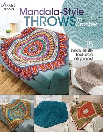Mandala-Style Throws to Crochet cover