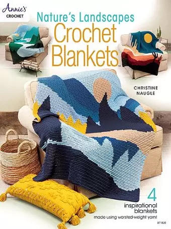 Nature's Landscapes Crochet Blankets cover
