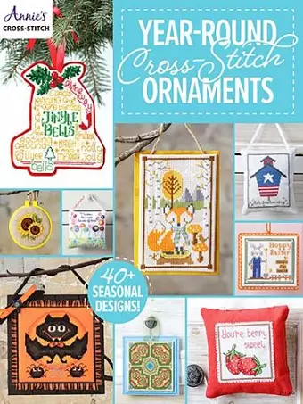 Year-Round Cross-Stitch Ornaments cover