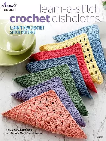 Learn-a-Stitch Crochet Dishcloths cover
