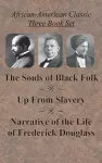 African-American Classic Three Book Set - The Souls of Black Folk, Up From Slavery, and Narrative of the Life of Frederick Douglass cover