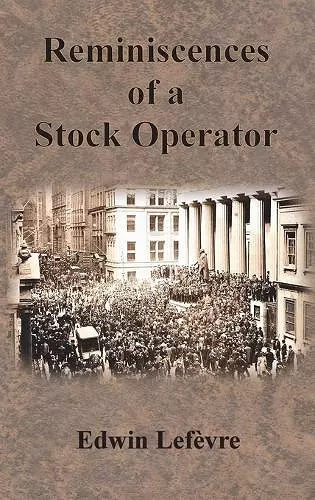 Reminiscences of a Stock Operator cover