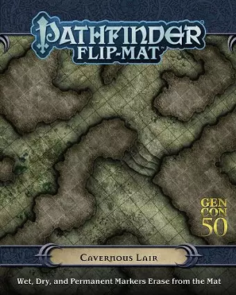 Pathfinder Flip-Mat: Cavernous Lair cover