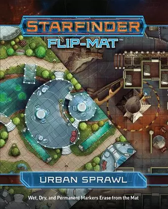 Starfinder Flip-Mat: Urban Sprawl cover