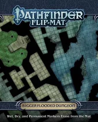 Pathfinder Flip-Mat: Bigger Flooded Dungeon cover