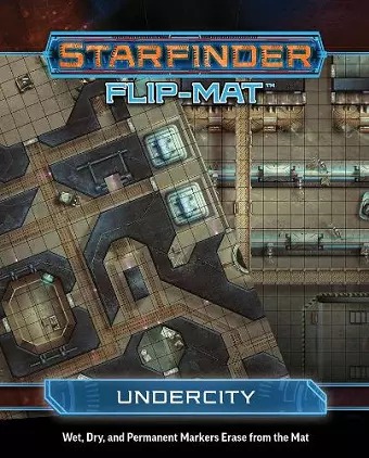 Starfinder Flip-Mat: Undercity cover