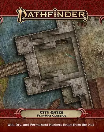 Pathfinder Flip-Mat Classics: City Gates cover