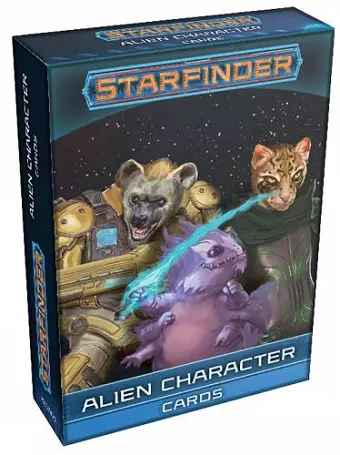 Starfinder Alien Character Deck cover