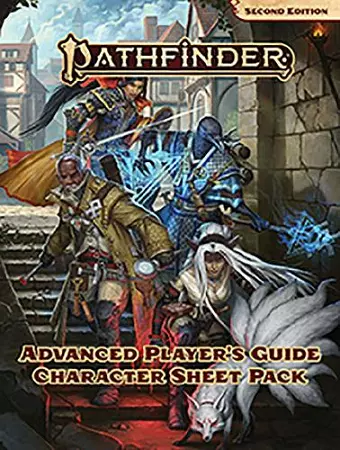 Pathfinder Advanced Player’s Guide Character Sheet Pack (P2) cover