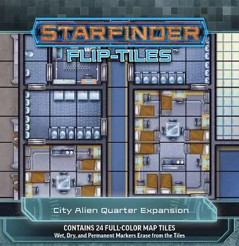 Starfinder Flip-Tiles: City Alien Quarter Expansion cover