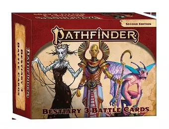Pathfinder Bestiary 3 Battle Cards cover