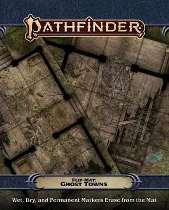 Pathfinder Flip-Mat: Ghost Towns cover