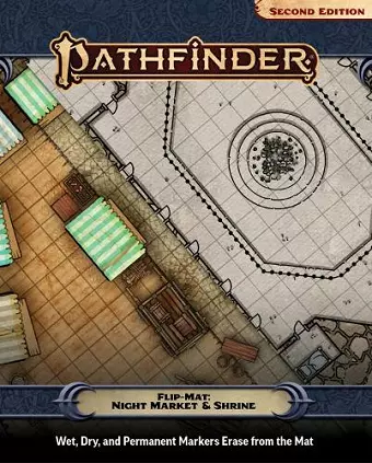 Pathfinder Flip-Mat: Night Market & Shrine (P2) cover
