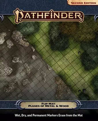 Pathfinder Flip-Mat: Planes of Metal and Wood cover
