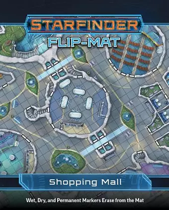 Starfinder Flip-Mat: Shopping Mall cover