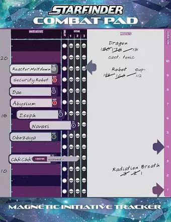 Starfinder Combat Pad cover