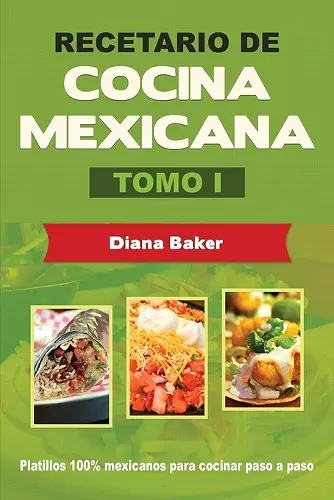 Recetario de Cocina Mexicana Tomo I cover