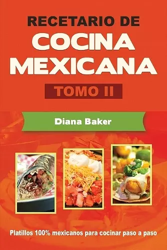 Recetario de Cocina Mexicana Tomo II cover