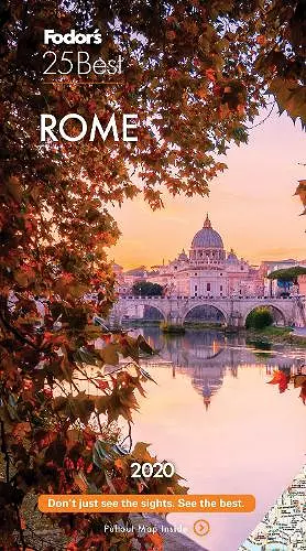 Fodor's Rome 25 Best 2020 cover