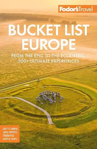 Bucket List Europe cover