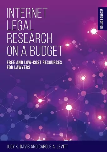 Internet Legal Research on a Budget cover