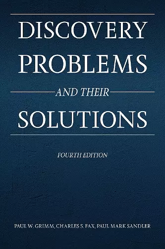 Discovery Problems and Their Solutions, Fourth Edition cover